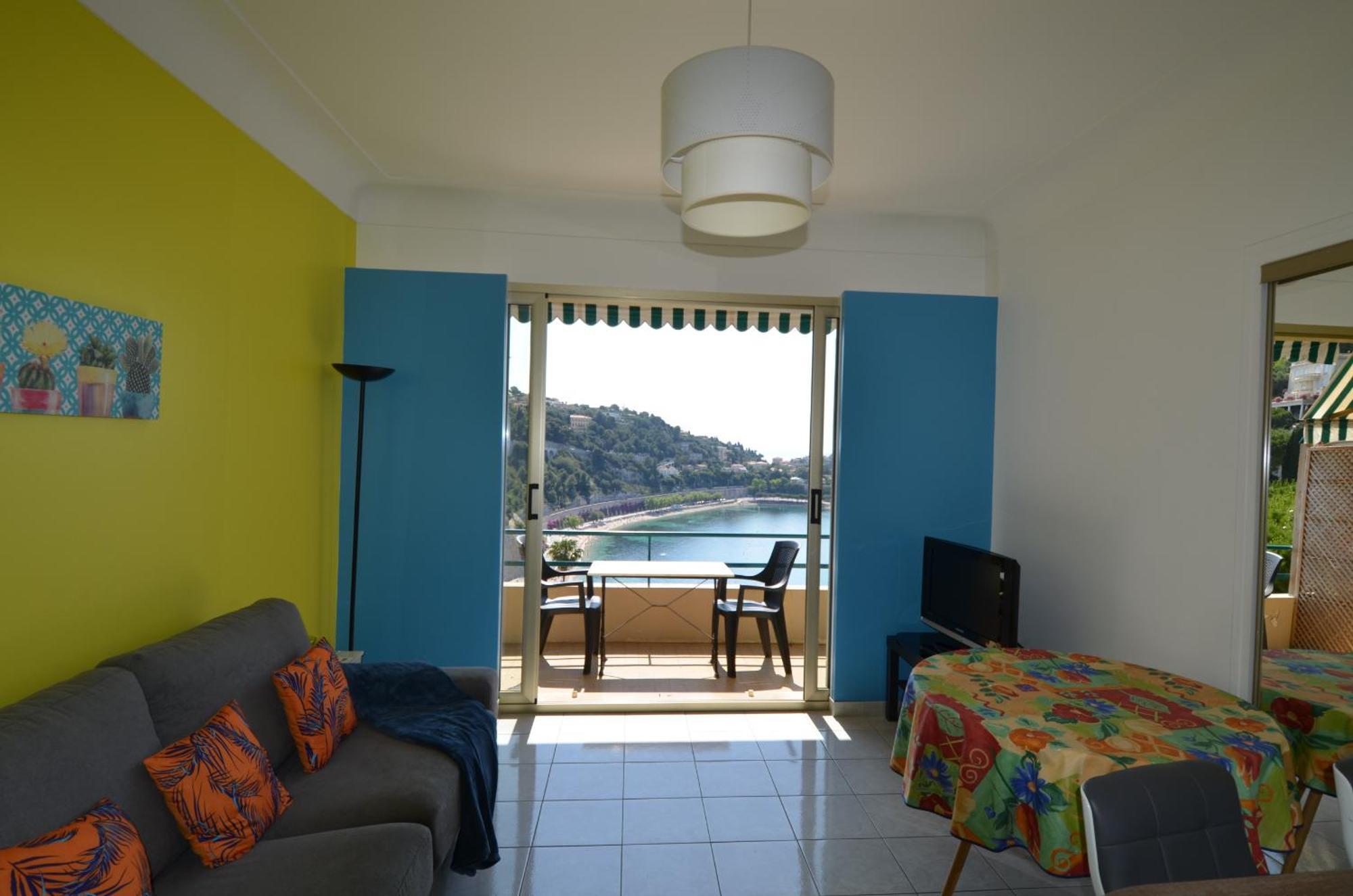 Appartement 4 personnes avec Vue Mer exceptionnelle à Villefranche-sur-Mer Esterno foto